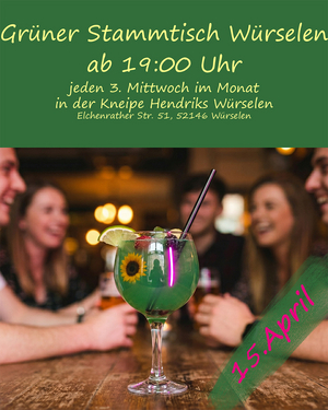 Grüner Stammtisch